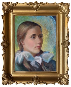 Michal STAÑKO (1901-1969), Portrait of a Girl (1938)