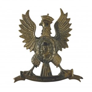 Plakieta w formie orła, Józef Piłsudski Wskrzesiciel Państwa Polskiego