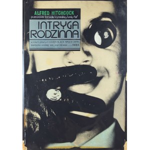 Andrzej KLIMOWSKI i Danuta SCHEJBAL, Projekt plakatu do filmu Intryga rodzinna, 1977 r.