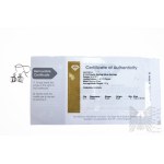 Náušnice s 2 přírodními petality o celkové hmotnosti 2,17 ct, stříbro 925, certifikováno společností Gemporia