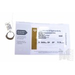 Ring with Natural 31 Gouveia Andalusites with Total Mass of 1.37 ct, Silver 925, Has Gemporia Certificate