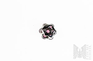 Prívesok s prírodnými 7 ružovými mystickými topásmi s celkovou hmotnosťou 0,28 ct, striebro 925
