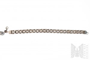 Dainty and Large Bracelet, 925 Silver, appraised in Gdansk after 1986