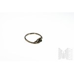 Set aus zwei Ringen, Warmet Achat Klodzko mit grünem Auge, zweites Design, Produktgewicht 9,50 Gramm, Silber 925
