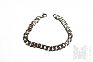 Men's Bracelet Armor Braid, 925 Silver