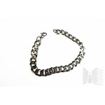 Men's Bracelet Armor Braid, 925 Silver