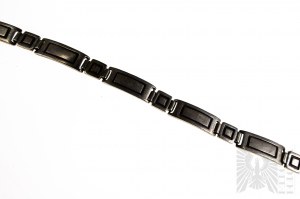 Rechteckiges Deko-Armband, 925 Silber