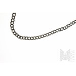 Knöchel-Armband, Garibaldi-Geflecht, 925 Silber