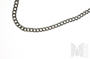 Ankle Bracelet, Garibaldi Braid, 925 Silver