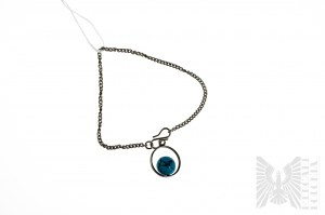 Turquoise Ball Bracelet, 925 Silver