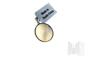 Mother of Pearl Pendant, 925 Silver