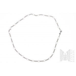 Kette, Figaro Modifiziertes Geflecht, 925 Silber