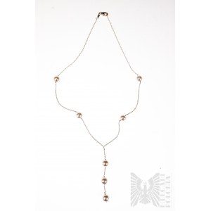 Necklace with Cultured Freshwater Pearls - 925 Silver
