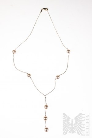 Necklace with Cultured Freshwater Pearls - 925 Silver