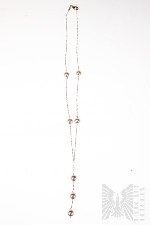 Collana di perle d'acqua dolce coltivate - Argento 925