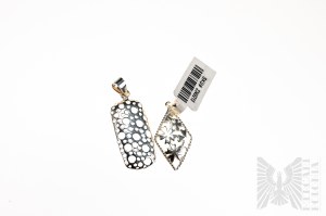 Set of Two Delicate Pendants - 925 Silver