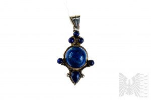 Lapis Lazuli Pendant, 925 Silver