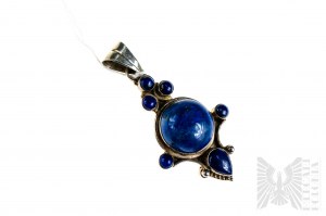Strieborný prívesok Lapis Lazuli, 925