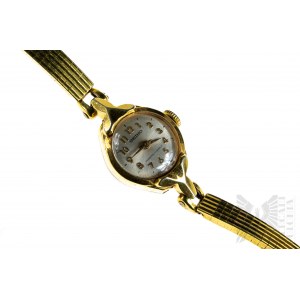 Dámske hodinky Seiko Diashock 17 Jewels, mechanické, chod, veľmi dobrý stav, málo používané