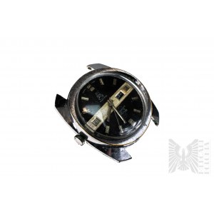 Pánské hodinky Bulldog Bulldog 21 Jevels, mechanické, datumovka se dnem v týdnu, vodotěsné, antimagnetické, k opravě, chybí řemínek