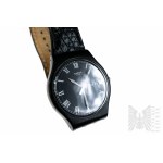 Pánské hodinky Swatch Swiss, Quartz, Voděodolné, Funkce data, Den v týdnu, Chůze, Dobrý stav