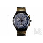 Orologio Swatch Chrono AG1992 da uomo, al quarzo, impermeabile, indossabile, completo di scatola, garanzia e scontrino fiscale