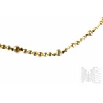 Náhrdelník z kultivovaných sladkovodních perel, hmotnost výrobku 28,44 gramů, délka 76 cm