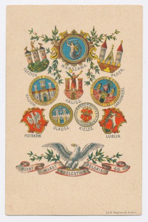 Herby Miast Królestwa Polskiego (374)
