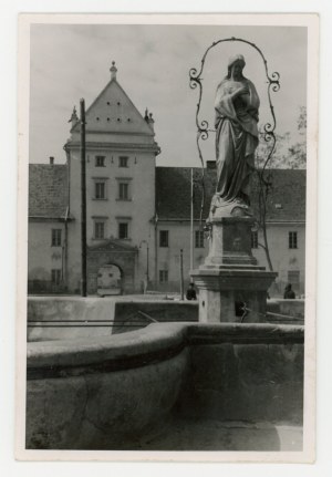 Zhovkva - Statua della Vergine Maria nella Piazza del Mercato (1016)