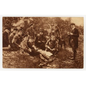 Supreme Command of the P.O.W. at exercises in 1917 (1056)