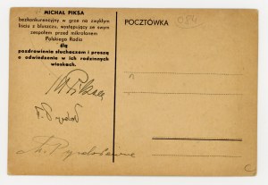 Łącko - Michal Piksa - Autographs of artists (547)
