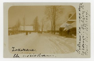 Zakopane - snowy road (583)