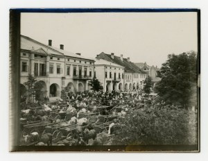Krosno - Carts in the market (774)