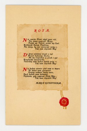 Patriotic Postcard - Rota (1278)
