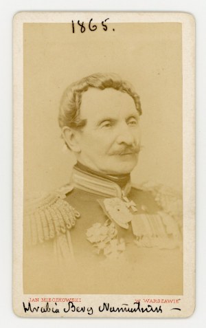Hrabě Fjodor Berg - guvernér Polského království [cca 1865] (1307)