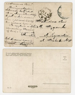 Frau Walewska und Napoleon - Reproduktionen von Postkartenmotiven (1316)
