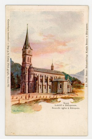 Zakopane - new church circa 1900 (1487).