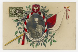 Patriotic postcard - Józef Piłsudski (1654)