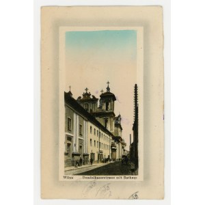 Wilno - Ulica Dominikańska i ratusz (1693)