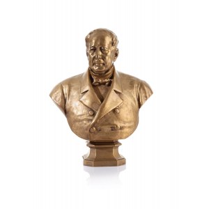 Cyprian Godebski (1835 Méry-sur-Cher near Burges - 1909 Paris), Bust of Prince Alexander Gorchakov, 1870