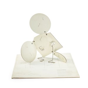 Claes Oldenburg (nato nel 1929 a Stoccolma), Geometric Mouse Scale D, 1971