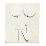 Claes Oldenburg (nar. 1929, Štokholm), Geometrická myš D, 1971