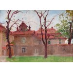 Bronislawa RYCHTER-JANOWSKA (1868-1953), Behind the Wall.