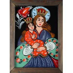 Zdzisław WALCZAK (1926-2001), Mère de Dieu avec l'enfant.