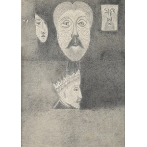 Edmund MONSIEL (1897-1962), Visages IV.