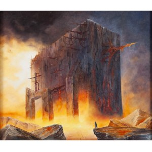 Grzegorz Jasnikowski (b. 1988, Namyslow), Temple of Fire 2, 2024