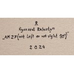 Ryszard Rabsztyn (b. 1984, Olkusz), AM27 (rot left or rot right 90)'', 2024