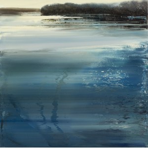 Jagoda Kaczmarczyk-Hudzik (b. 1966, Kraków), Vistula Landscape LXXXI/81, 2024.