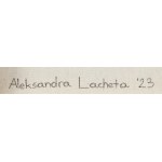 Aleksandra Lacheta (geb. 1992), Orangene Abreise, 2023