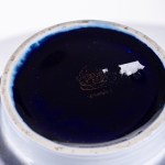 Fabbrica di porcellane da tavola Tułowice, vaso blu navy Via Lattea, seconda metà del XX secolo.